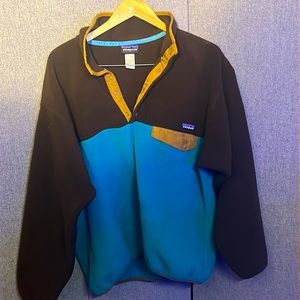Patagonia synchilla snap t fleece pullover